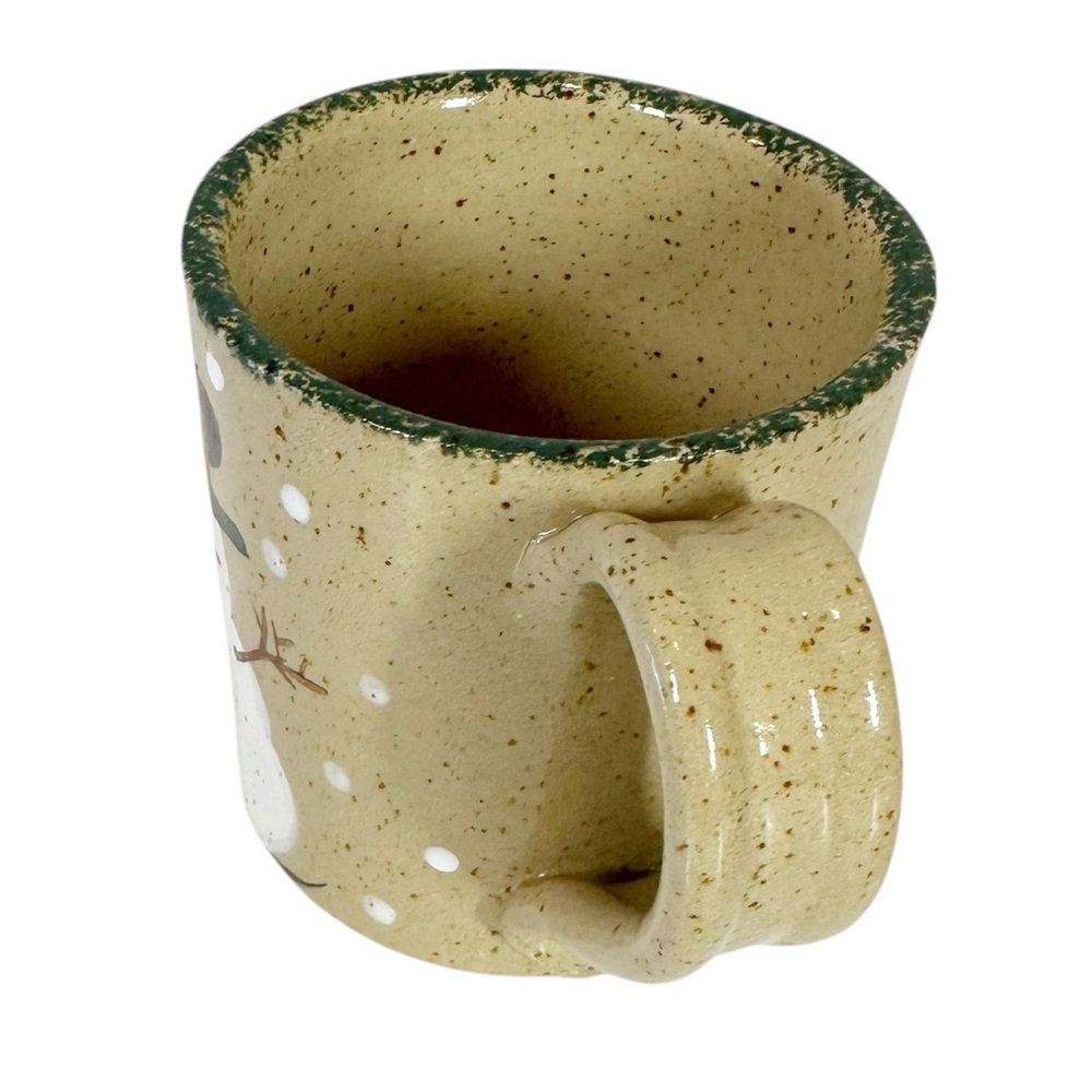 THREE RIVERS POTTERY Tan Snowman Mug - Picture 4 of 7